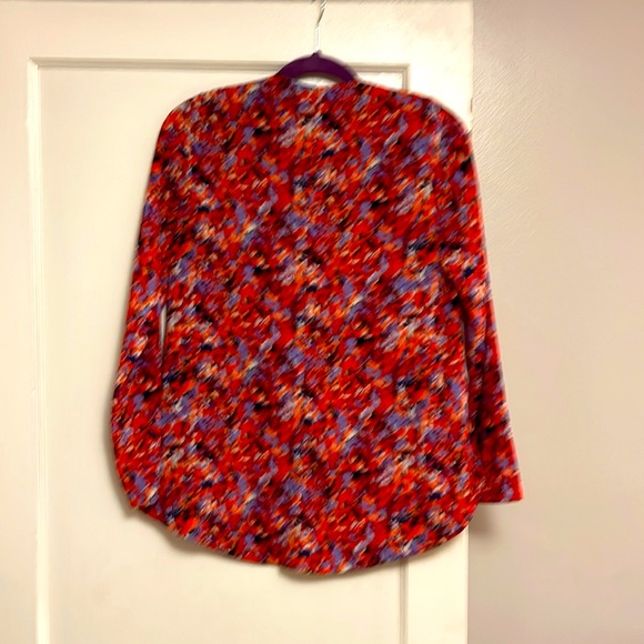 Multi-Color Patterned Blouse (XS) - Picture 3 of 5